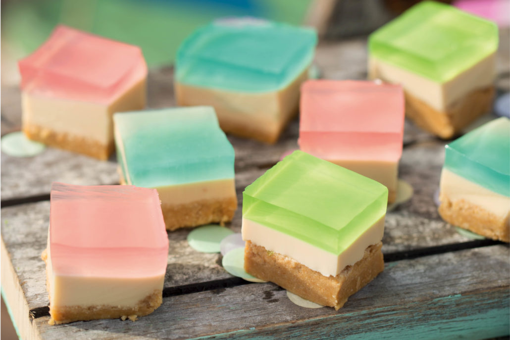 Jelly squares