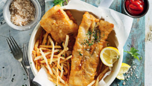 Soda water battered fish and chips on mykitchen.co.za