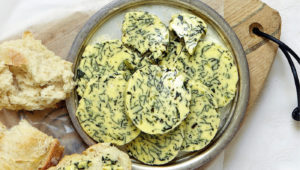 Basil butter for all your favourite braai sides