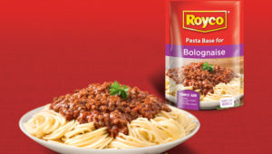 Royco’s spaghetti Bolognese