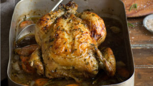Sam Linsell's roast chicken