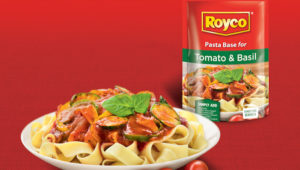 Tomato and basil pasta