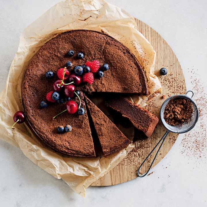 Wheat-free chocolate cake