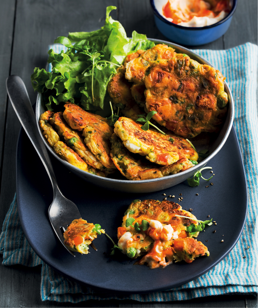 Vegetable fritters MyKitchen Vegetable fritters MyKitchen