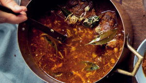 Marmite and oxtail soup
