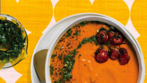 Roast tomato and red pepper soup