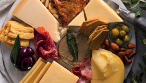 Meat lovers cheese board