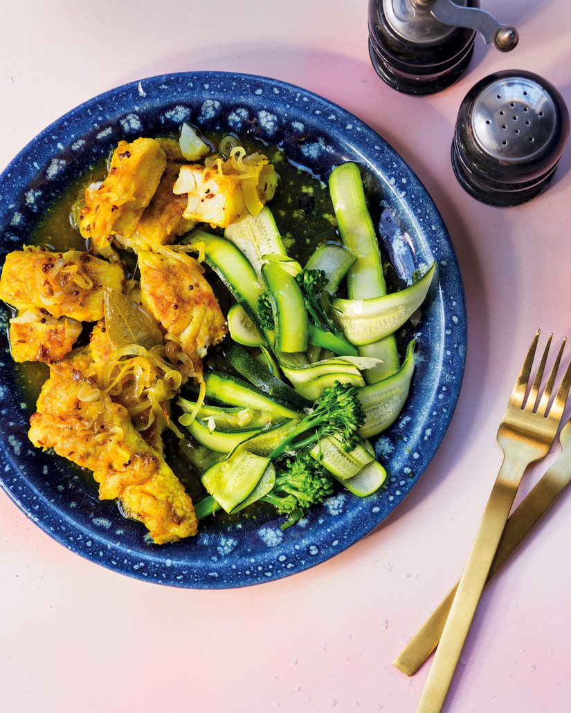 Traditional Pickled Fish With Baby Marrow Salad Mykitchen