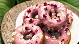 Poppy seed doughnuts